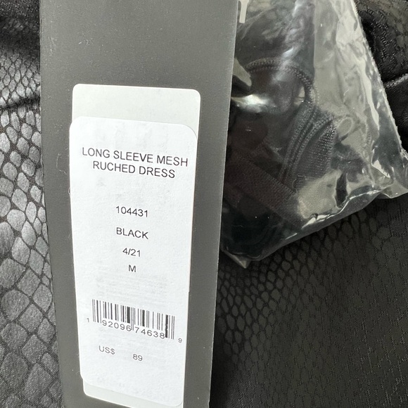 BEBE VEGAN LEATHER TUBE DRESS - Picture 4 of 9